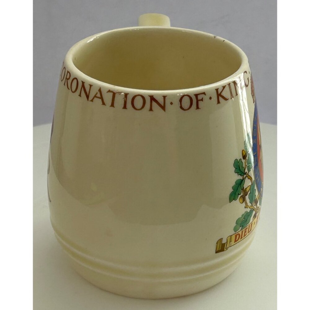 1937 Coronation Cup King Edward VIII Official Design England Art Deco Royalty - Picture 4 of 6